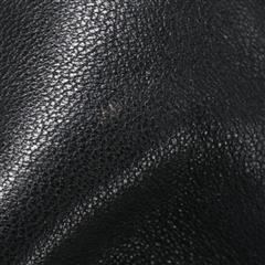 YVES SAINT LAURENT Classic Black Leather Monogram Women Belt Bag